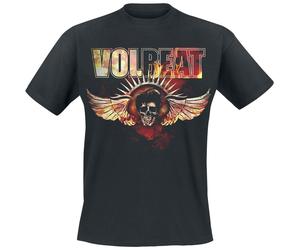 Volbeat Burning Skullwing T-Shirt schwarz in M