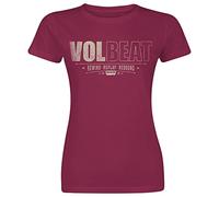 Volbeat Distressed Logo T-Shirt rot in S