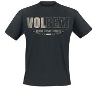 Volbeat Distressed Logo T-Shirt schwarz in S