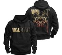 Volbeat - Felpa # Xl Unisex Black # Bleeding Crown Skull
