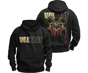 Volbeat - Felpa # Xl Unisex Black # Bleeding Crown Skull
