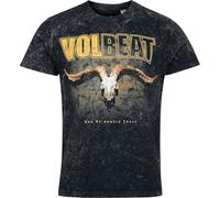 Volbeat Goat Skullwall T-Shirt grau in M