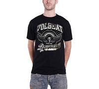 Volbeat Herren Rise from Denmark T-Shirt, Schwarz (Black), (Herstellergröße: Medium)