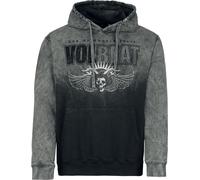 Volbeat Logo Kapuzenpullover grau in XXL