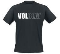 Volbeat Logo T-Shirt schwarz in XXL