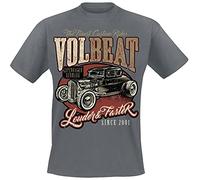 Volbeat Louder And Faster T-Shirt grau in M