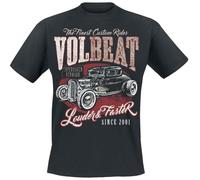 Volbeat Louder and Faster Männer T-Shirt schwarz 3XL 100% Baumwolle Band-Merch, Bands, Nachhaltigkeit