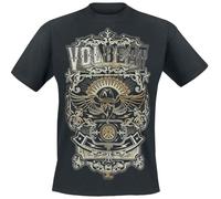 Volbeat Old Letters T-Shirt schwarz in M