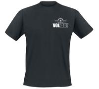 Volbeat Pocket Print Männer T-Shirt schwarz S 100% Baumwolle Band-Merch, Bands, Nachhaltigkeit