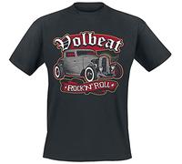 Volbeat Rock'N'Roll T-Shirt schwarz in 3XL