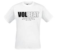 Volbeat Servant of The Mind Logo Männer T-Shirt weiß 3XL