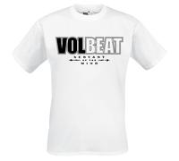 Volbeat Servant Of The Mind Logo T-Shirt weiß in XXL