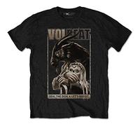Volbeat T-Shirt Boogie Goat Band-Logo Nue Offiziell Herren