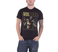 Volbeat T Shirt Seal The Deal Band Logo Nue offiziell Herren Schwarz L