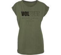 Volbeat Wait A Minute My Girl Frauen T-Shirt Sand XL 100% Baumwolle Band-Merch, Bands