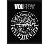 Volbeat Aufnäher Wait A Minute My Girl Schwarz – ca. 8 x 10 cm – Onesize