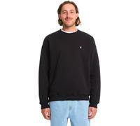 Volcom - Baumwoll-Sweatshirt - Herren - Single Stone Crew Black - Single Stone Crew Black für Herren aus Baumwolle - Größe M - schwarz schwarz M