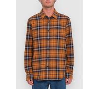 Volcom Caden Plaid Hemd chestnut brown Herren Gr. S