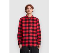 Volcom Caden Plaid Hemd lifeguard red Herren Gr. XL