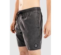 Volcom Herren Badeshorts Center Trunk 17 Inch Schwarz Größe S