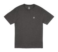 Volcom Circle Blanks Hth T-Shirt heather black Herren Gr. L