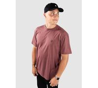 Volcom Circle Blanks Hth T-Shirt merlot Herren Gr. L