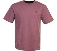 Volcom Circle Blanks T-Shirt Herren (Merlot, M)
