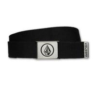 Volcom - Circle Web Belt - Gürtel, Gr. 114 cm, schwarz (Black)