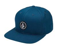 Volcom D5511561 Baseballkappe, für Herren, Schwarz (Black), Einheitsgröße (Herstellergröße: Einheitsgröße), blau, Einheitsgröße