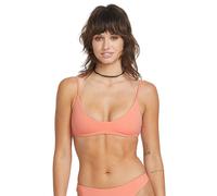 VOLCOM Damen Bikinioberteil Simply Seamless koralle | L