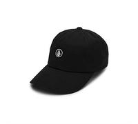 Volcom Damen-Baseballkappe Circle Stone Dad Hat Schwarz Einheitsgröße