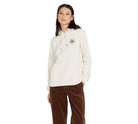 Volcom Damen Truly Deal Hoodie Fleece Sweatshirt Kapuzenpullover, Wolke, XS