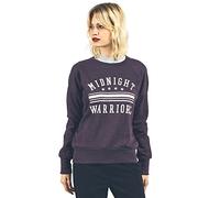 Volcom Damen Walk On by Crew Neck Sweatshirt, Plum, S