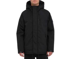 Volcom - Dicke Jacke mit Kapuze - Stoke Stone II 10K Jacket Black für Herren - Größe M - schwarz schwarz M