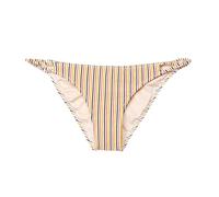 VOLCOM E'Ry Minute Hipster Damen gestreifte Bikini-Hose mit seitlichen Cut Outs Bademode O2212003 MLT Bunt XS