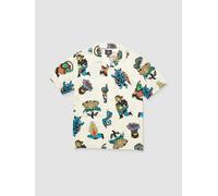 Volcom Fa Bob Mollema Hemd light beige Herren Gr. S