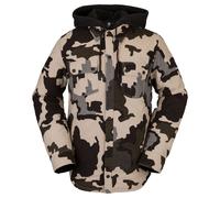 Volcom Field Insulated Flannel Jacket Drill Khaki S