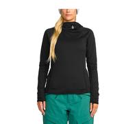 Volcom - Fleece-Sweatshirt mit Kapuze - Gridlock Balaclava P/O W Black für Damen - Größe M - schwarz schwarz M