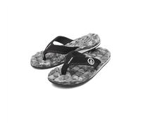 Volcom Flip-Flop für Herren, Graue Kombination, 12
