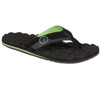 Volcom Flip-Flop für Herren, Schwarz Grün, 15
