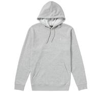 Volcom Foreman Hoodie-Fleece-Sweatshirt für Herren., Meliert, Grau, Small