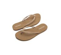 Volcom Forever and Ever Flip Flop Sandal Flipflop, Hellbraun