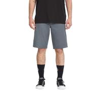 Volcom - Frickin Modern Stretch Short 21 - Shorts, Gr. L 48/50, grau (DarkSlate)