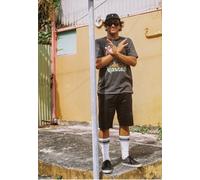 Volcom - Frckn Mdn Strch 21 Black - Shorts - Schwarz - W30 - 59% Baumwolle, 39% Polyester, 2% Elastan Schwarz W30