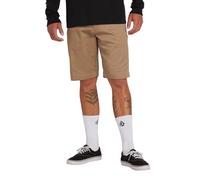 Volcom Chino-Shorts Herren Frickin Modern Stretch Short 21" Khaki Größe 30 US