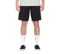 Volcom - Frickin 19 Black - Shorts - Schwarz - S - 59% Baumwolle, 39% Polyester, 2% Elastan Schwarz S
