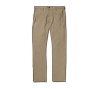 Volcom Frickin Modern Fit Stretch Chino Hose für Herren, Khaki 1, 40W / 34L