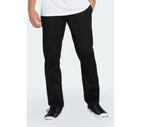 Volcom - Frickin Modern Stret Black - Hose - Schwarz - W36 / L34 - 59% Baumwolle, 39% Polyester, 2% Elastan Schwarz W36 / L34