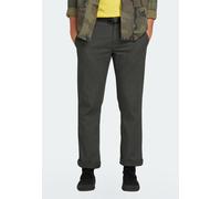 Volcom - Frickin Modern Stret Charcoal Heather - Hose - Grau - W30 / L34 - 59% Baumwolle, 39% Polyester, 2% Elastan Grau W30 / L34