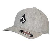 Volcom Full Stone Flexfit Cap (Heather Grey, L/XL)